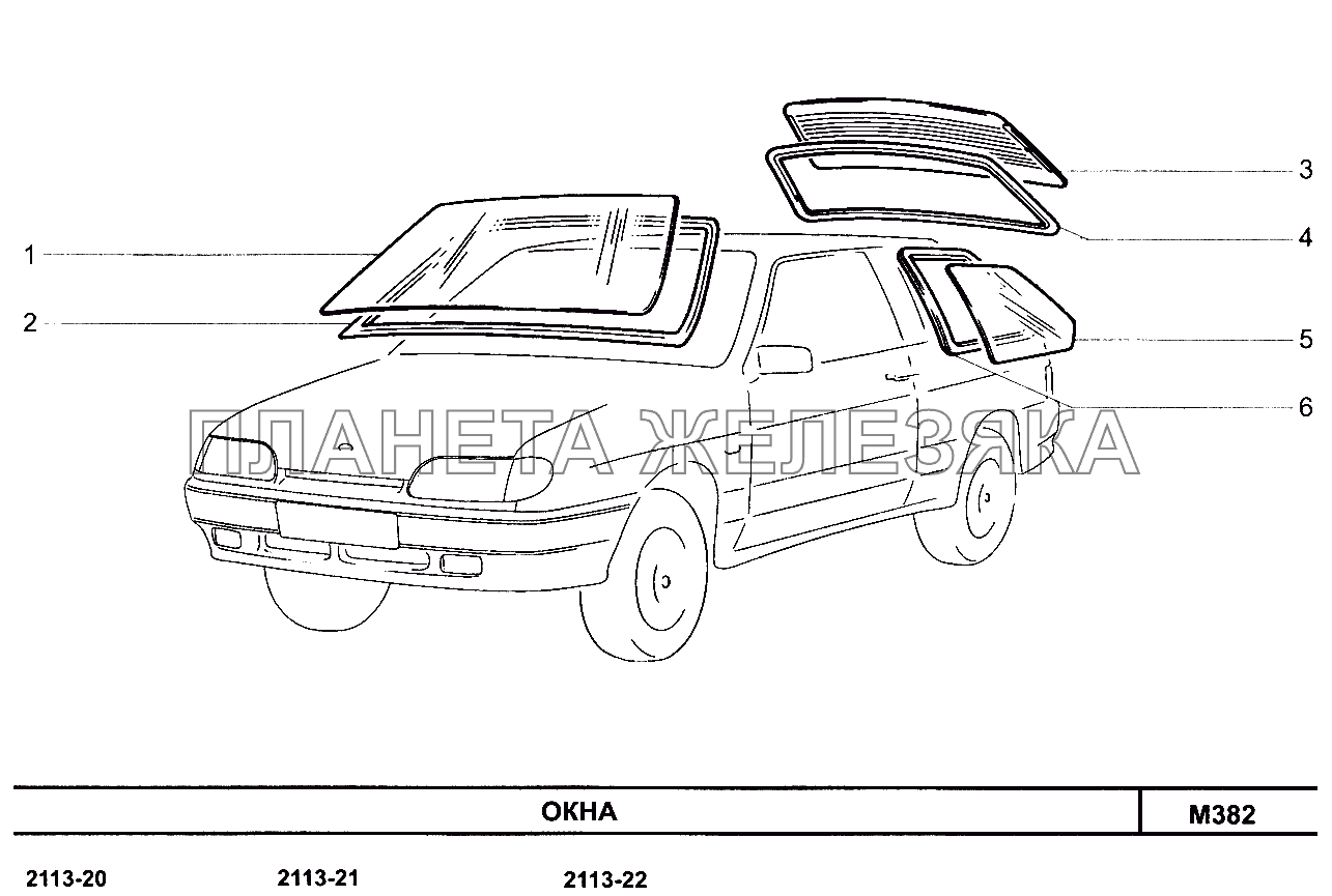 Окна ВАЗ-2114